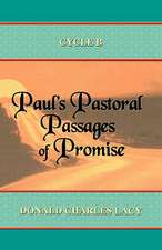 Paul's Pastoral Passages of Promise