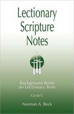 Lectionary Scripture Notes for Series C