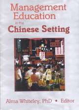 Management Education in the Chinese Setting