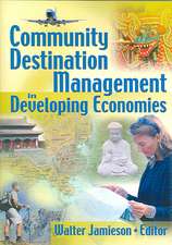 Community Destination Management in Developing Economies