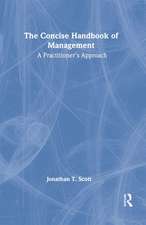 The Concise Handbook of Management: A Practitioner's Approach