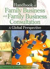 Handbook of Family Business and Family Business Consultation: A Global Perspective