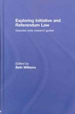 Exploring Initiative and Referendum Law: Selected State Research Guides