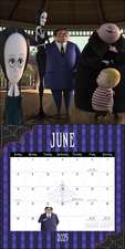 The Addams Family 2025 Wall Calendar