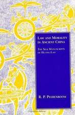 Law and Morality in Ancient China: The Silk Manuscripts of Huang-Lao