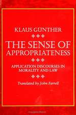 Sense of Appropriateness