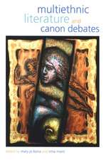 Multiethnic Literature and Canon Debates