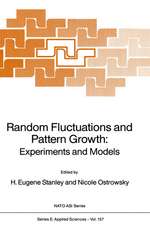 Random Fluctuations and Pattern Growth: Experiments and Models