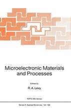 Microelectronic Materials and Processes