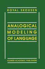 Analogical Modeling of Language