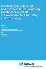 Practical Applications of Quantitative Structure-Activity Relationships (QSAR) in Environmental Chemistry and Toxicology