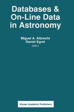 Databases and On-Line Data in Astronomy