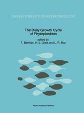 The Daily Growth Cycle of Phytoplankton: Proceedings of the Fifth International Workshop of the Group for Aquatic Primary Productivity (GAP), held at Breukelen, The Netherlands 20–28 April 1990