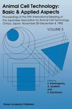 Animal Cell Technology: Volume 5