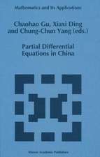 Partial Differential Equations in China