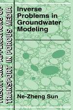 Inverse Problems in Groundwater Modeling