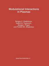 Modulational Interactions in Plasmas