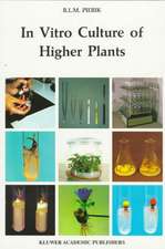 In Vitro Culture of Higher Plants