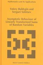 Asymptotic Behaviour of Linearly Transformed Sums of Random Variables