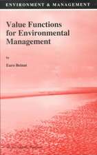 Value Functions for Environmental Management