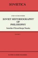 Soviet Historiography of Philosophy: Istoriko-Filosofskaja Nauka