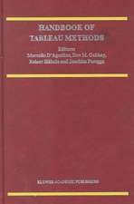 Handbook of Tableau Methods