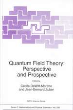 Quantum Field Theory: Perspective and Prospective