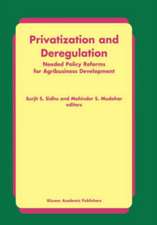 Privatization and Deregulation