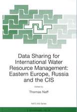 Data Sharing for International Water Resource Management: Eastern Europe, Russia and the CIS