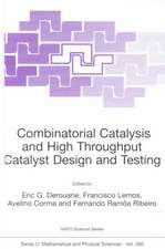 Combinatorial Catalysis and High Throughput Catalyst Design and Testing
