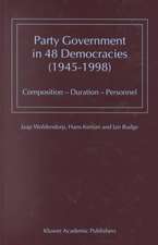 Party Government in 48 Democracies (1945–1998): Composition — Duration — Personnel