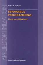 Separable Programming: Theory and Methods