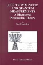 Electromagnetic and Quantum Measurements: A Bitemporal Neoclassical Theory