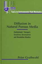 Diffusion in Natural Porous Media: Contaminant Transport, Sorption/Desorption and Dissolution Kinetics