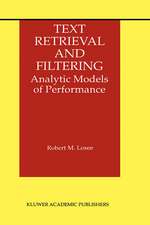 Text Retrieval and Filtering: Analytic Models of Performance