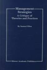 Management Strategies: A Critique of Theories and Practices