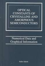 Optical Constants of Crystalline and Amorphous Semiconductors: Numerical Data and Graphical Information