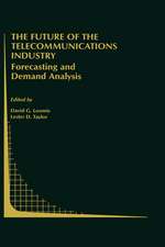 The Future of the Telecommunications Industry: Forecasting and Demand Analysis