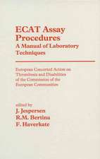 Ecat Assay Procedures. a Manual of Laboratory Techniques