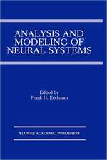 Analysis and Modeling of Neural Systems