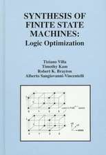 Synthesis of Finite State Machines: Logic Optimization