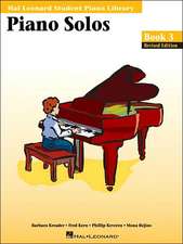 Piano Solos - Book 3: Hal Leonard Student Piano Library