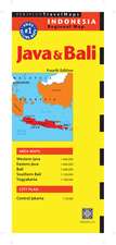 Java & Bali Travel Map Fourth Edition