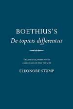 Boethius`s "De topicis differentiis"