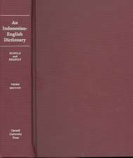 An Indonesian–English Dictionary