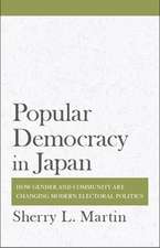 Popular Democracy in Japan – How Gender and Community Are Changing Modern Electoral Politics