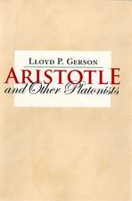 Aristotle and Other Platonists