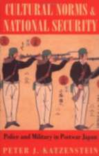 Cultural Norms and National Security – Police and Military in Postwar Japan