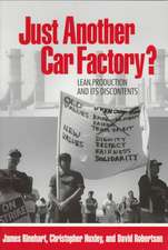 Just Another Car Factory? – Lean Production and Its Discontents