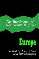 The Breakdown of Democratic Regimes – Europe